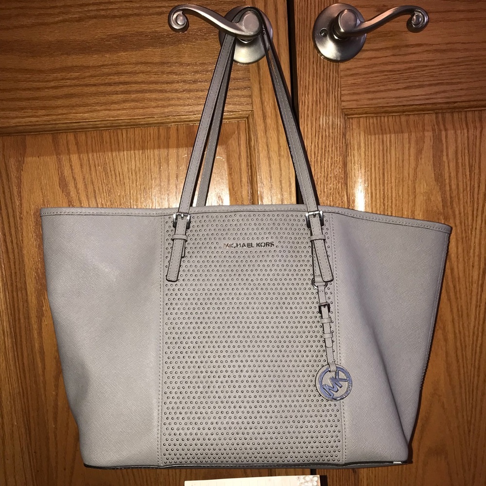 Michael kors studded handbag